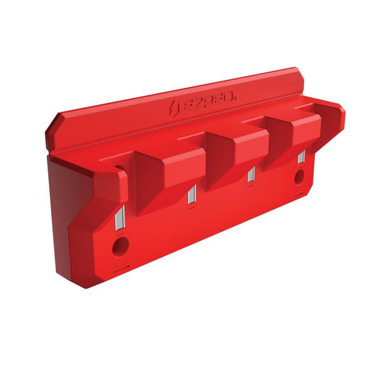 E-Z Red 4 SLOT PRY BAR HOLDER