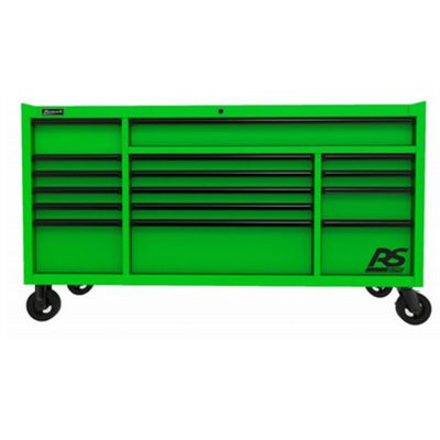 Homak Manufacturing 72 in. RS PRO 16-Drawer Roller Cabinet with 24 in. Depth