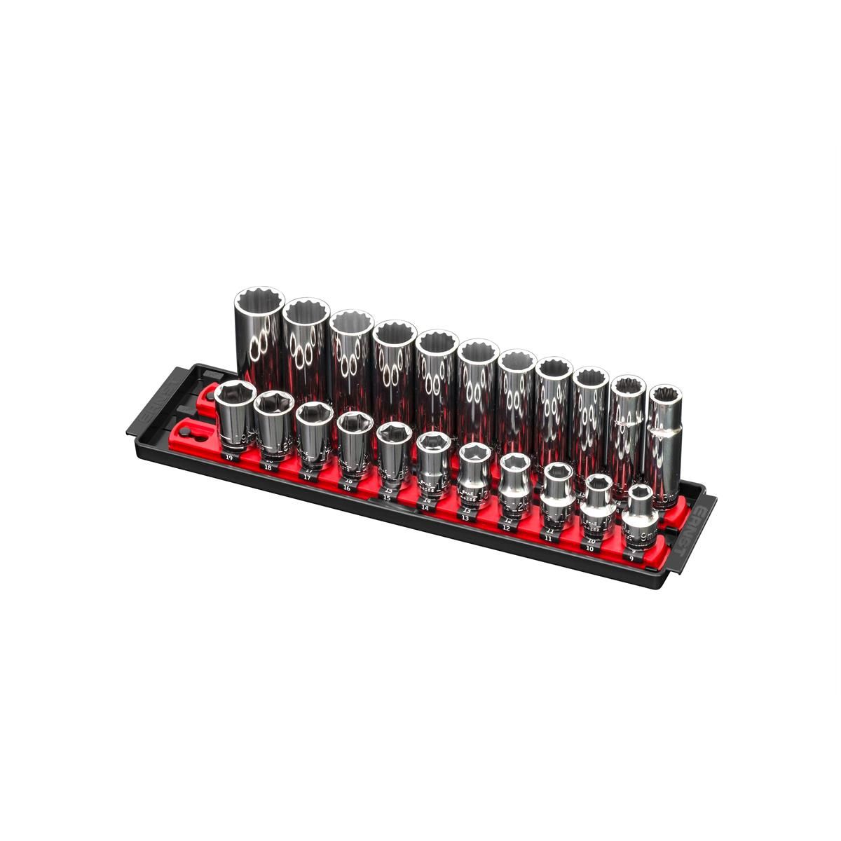 2 Rail Twist Lock Socket Boss® 13” - Red-1/2"