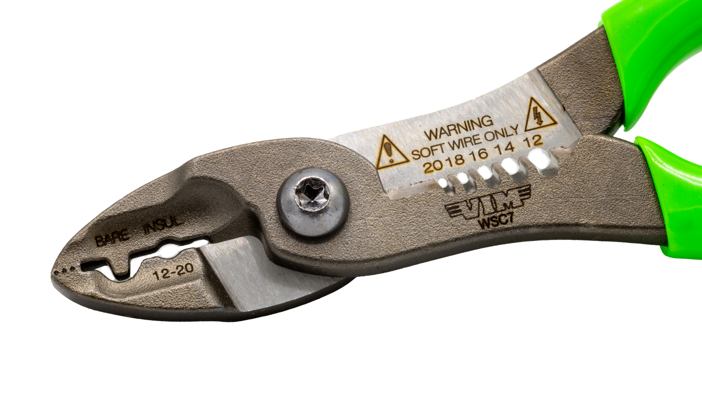 VIM Tools 7 Inch Professional Wire Crimper