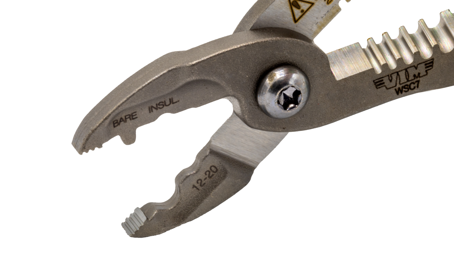 VIM Tools 7 Inch Professional Wire Crimper