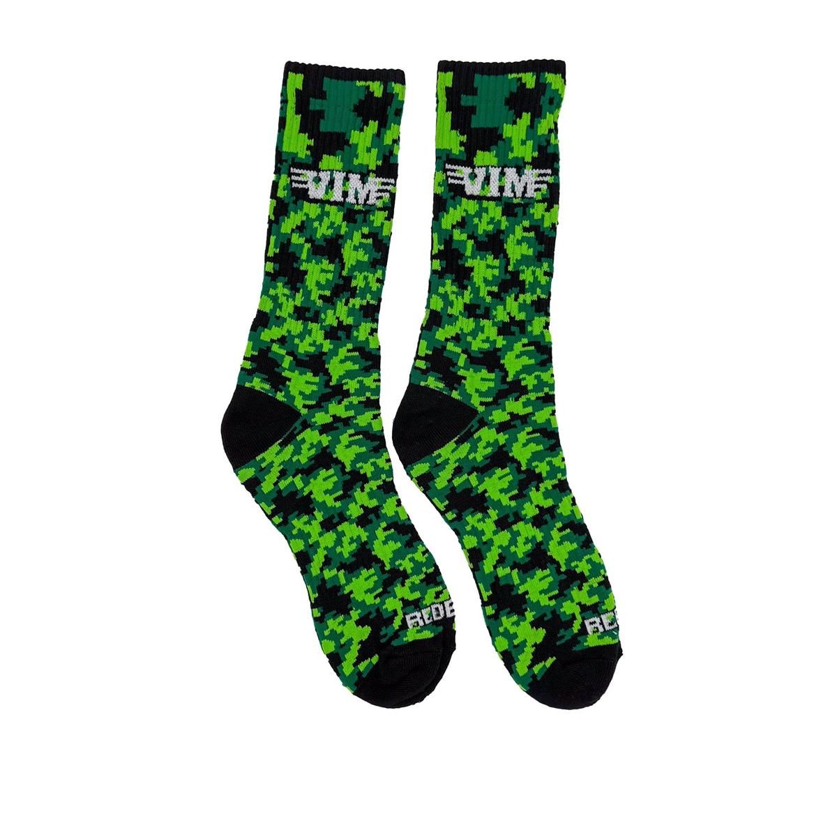 VIM TOOLS Green CAMO BAMBOO SOCK