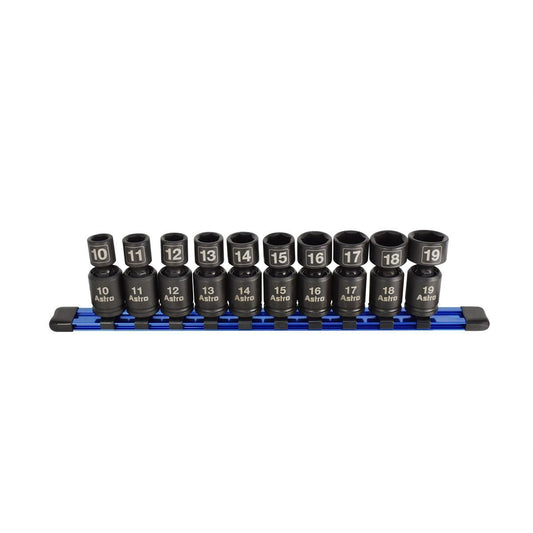 Astro Pneumatic 10 3/8IN Nano Pinless Unvrsl Impact Skt Metric