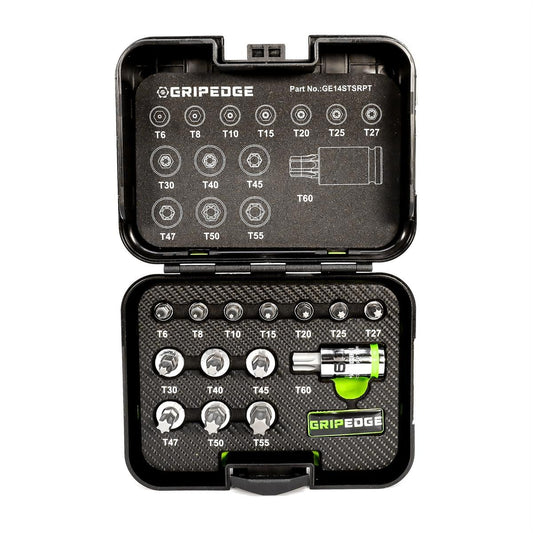Grip Edge Tools 14-PC RPT Star Driver Set