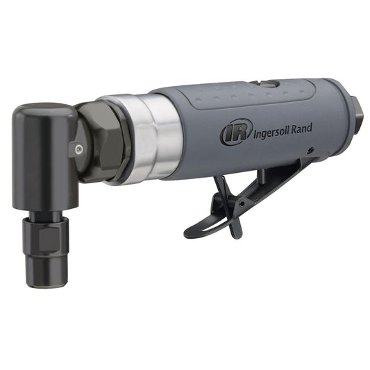 Ingersoll Rand Angle Air Die Grinder, 20,000 RPM, 0.33 HP, 1/4 Inch Collet, Rear Exhaust