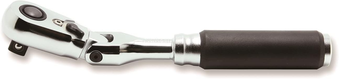Ko-ken USA 1/4" Body 3/8" Sq. Dr. Ratchet Handle 72 teeth Flexible Head Length 114mm Quick Release Z-series