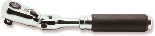 Ko-ken USA 1/4" Body 3/8" Sq. Dr. Ratchet Handle 72 teeth Flexible Head Length 114mm Quick Release Z-series