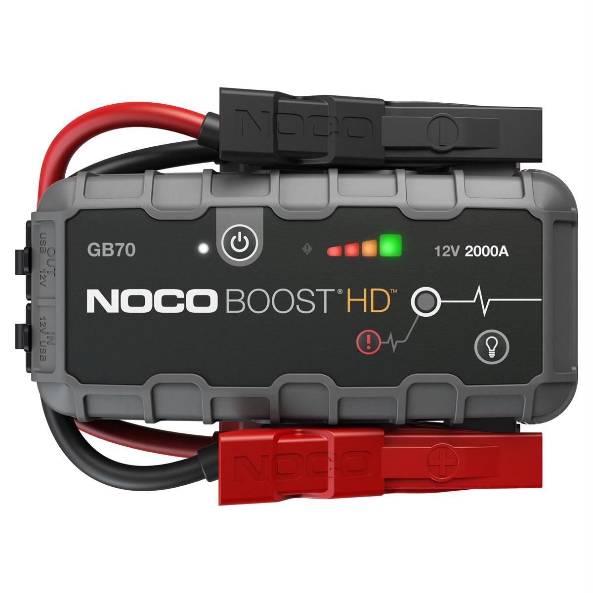 NOCO Company GB70 Boost HD 2000A 12V UltraSafe Lithium-Ion Jump Starter