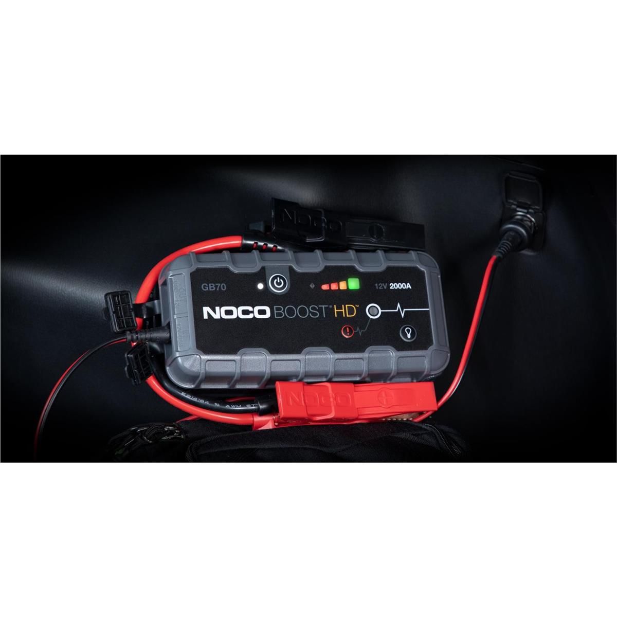 NOCO Company GB70 Boost HD 2000A 12V UltraSafe Lithium-Ion Jump Starter