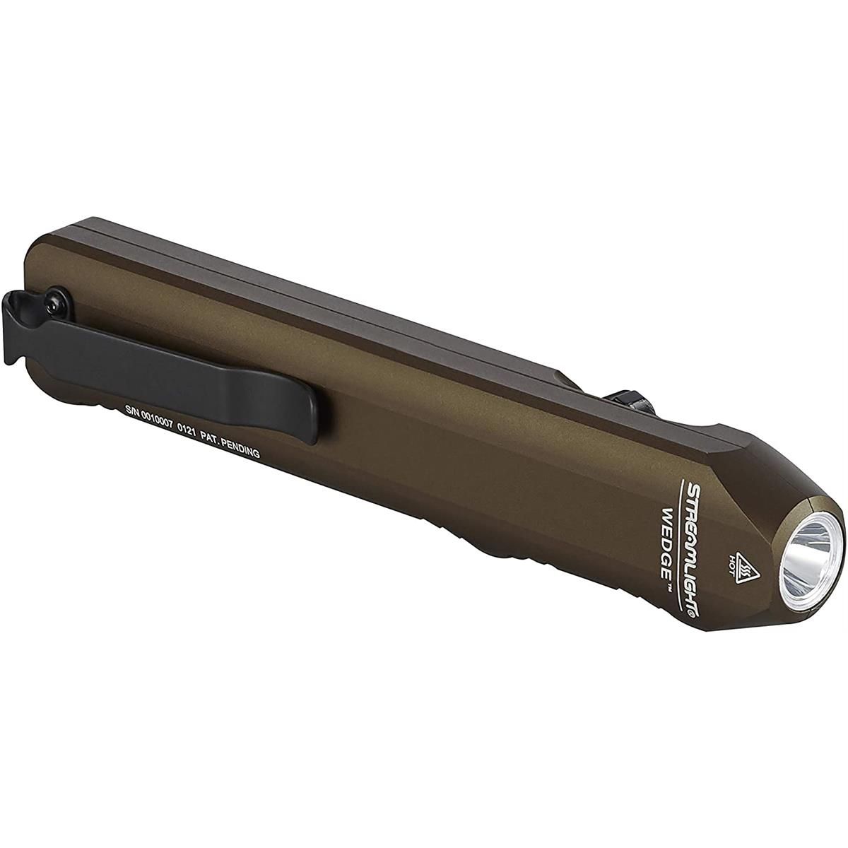 Streamlight Wedge Rechargeable EDC 300 Lumen Flashlight with 1000 Lumen Thro mode